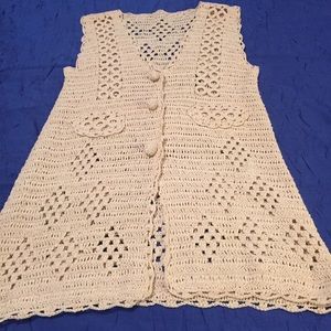 Beautiful Crocheted Vest
